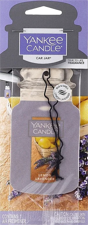 Yankee Candle Fluffy Lemon Lavender 2D Jar Classic Osvježivač "Limun s lavandom"