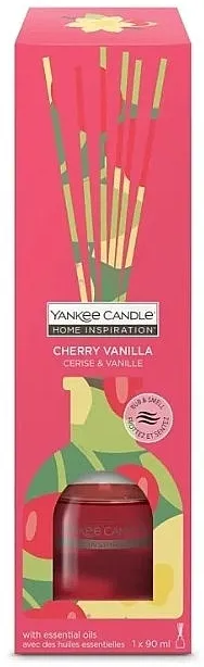 Yankee Candle Home Inspiration Sticks Cherry Vanilla Reed Diffuser Mirišljavi difuzor Cherry Vanilla