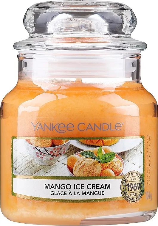 Yankee Candle Mango Ice Cream Candle Mirisna svijeća u teglici