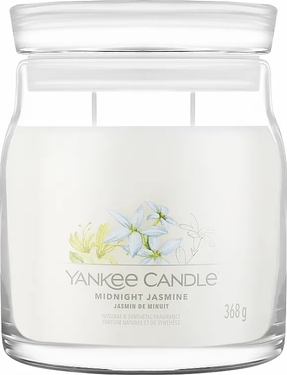Yankee Candle Midnight Jasmine Mirisna svijeća u teglici "Ponoćni jasmin", 2 fitilja