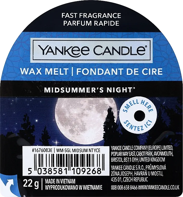 Yankee Candle Midsummer's Night Wax Melt Aromatični vosak