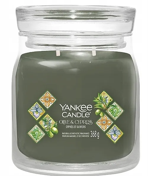 Yankee Candle Olive &amp; Cypress Mirisna sveća