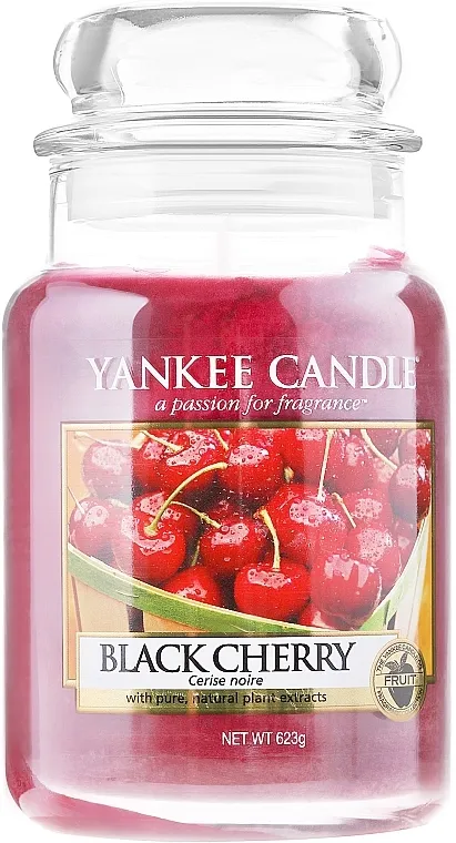 Yankee Candle Scented Votive Black Cherry Mirisna svijeća "Crna trešnja"