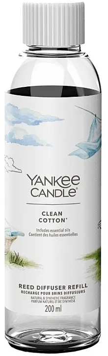 Yankee Candle Signature Reed Diffuser Dopuna za aroma difuzor "Clean Cotton"