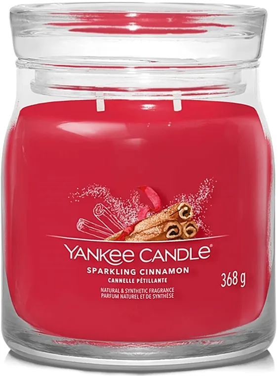 Yankee Candle Sparkling Cinnamon Scented Candle Mirisna sveća