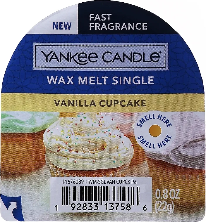 Yankee Candle Vanilla Cupcake Wax Melt Aromatični vosak