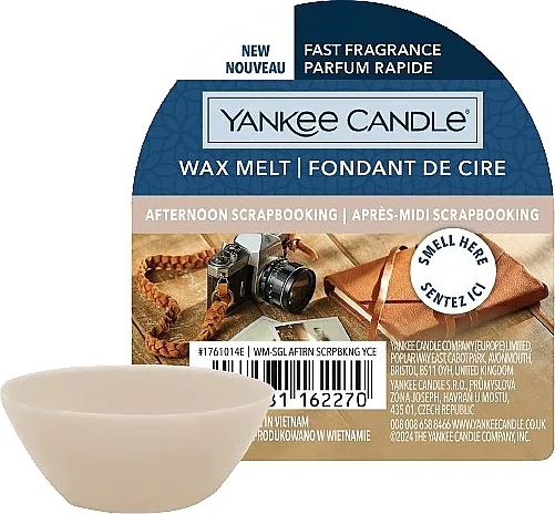 Yankee Candle Wax Melt Afternoon Scrapbooking Aromatični vosak