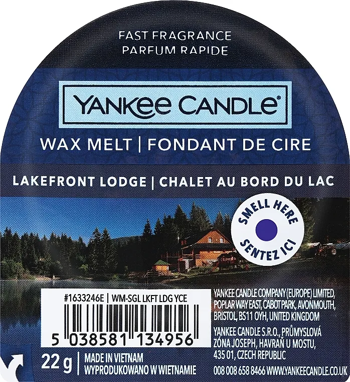 Yankee Candle Wax Melt Lakefront Lodge Aromatični vosak