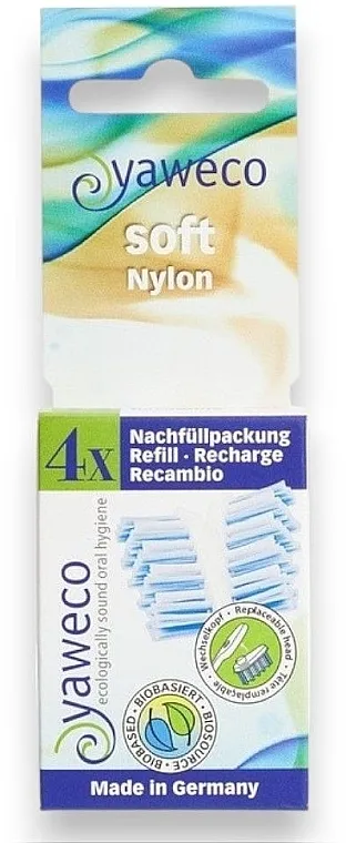 Yaweco Replaceable Heads Nylon Soft Zamenske glave za četkicu za zube, meka vlakna