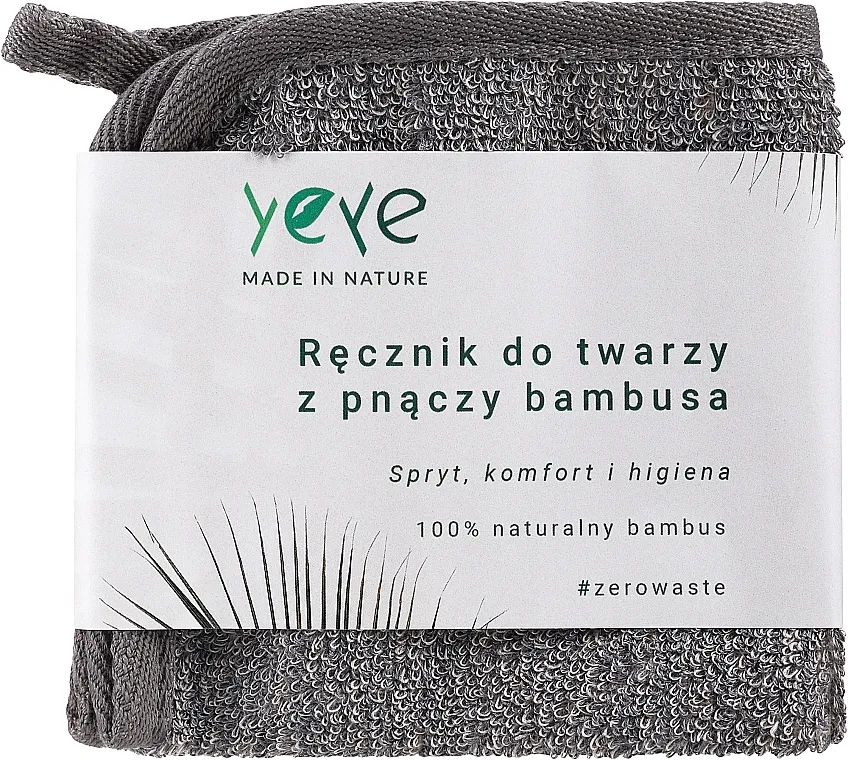 Yeye Peeling ručnik za lice od prirodnog bambusa