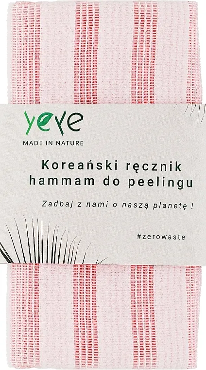 Yeye Peškir za piling za hammam, roze