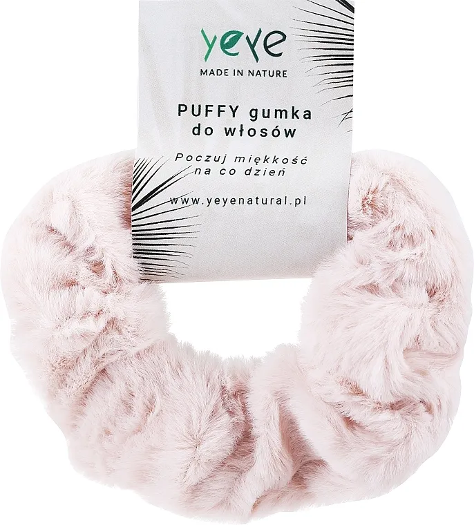 Yeye Puffy Gumica za kosu, roze
