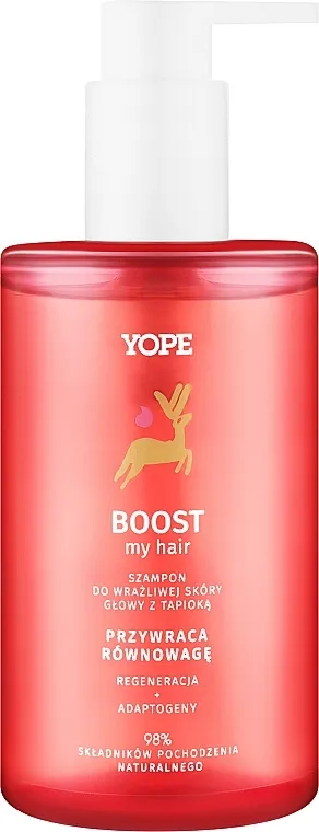 Yope Boost Šampon za osjetljivu kožu glave