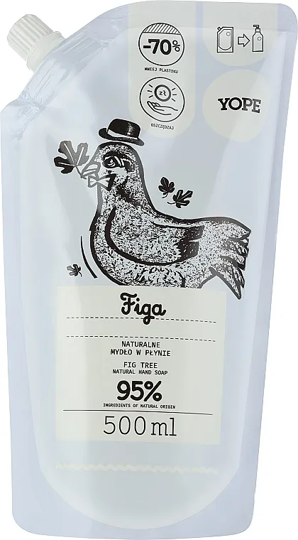 Yope Fig Tree Natural Liquid Soap Refill Pack Tekući sapun "Smokva" (doypack)