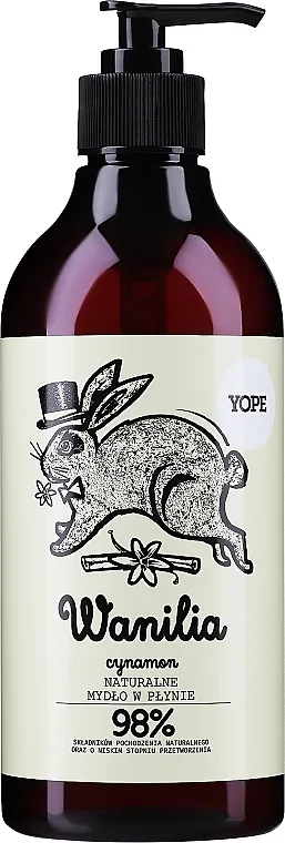 Yope Vanilla &amp; Cinnamon Natural Liquid Soap Tekući sapun