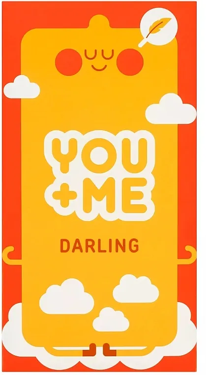 You+Me Darling Vegan Condoms With An Extra Thin Wall Kondomi od lateksa sa veoma tankim zidovima, 12 kom.
