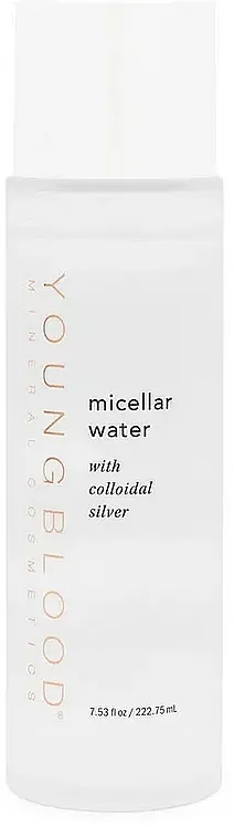 Youngblood Micellar Water With Colloidal Silver Micelarna voda s koloidnim srebrom