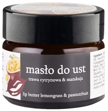Your Natural Side Lip Butter Lemongrass &amp; Passionfruit Ulje za usne "Limunska trava i marakuja"