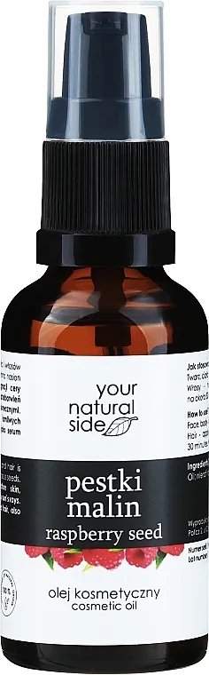 Your Natural Side Nerafinirano ulje sjemenki maline