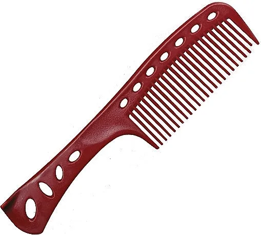 Y.S.Park Professional 601 Self Standing Combs Red Češalj za farbanje i šišanje, 225 mm, crvena