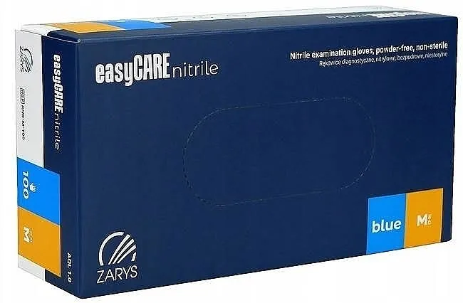 Zarys Nitrile Examination Gloves M Nitrilne rukavice, bez pudera, plave, 100 kom.