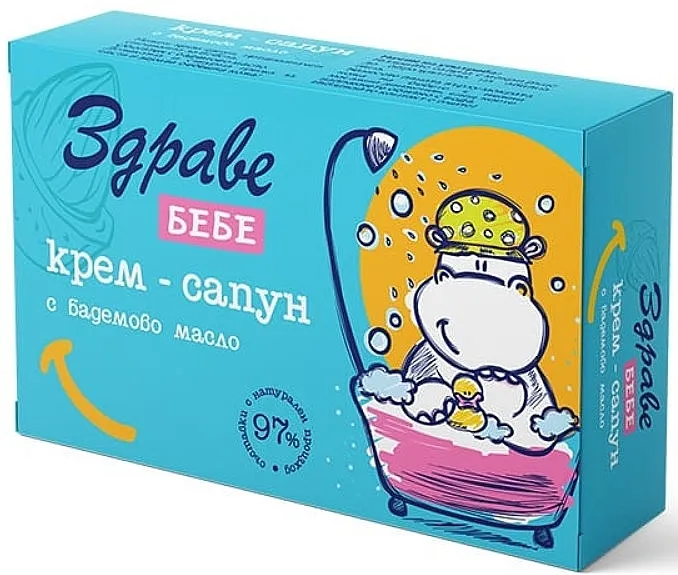 Zdrave Bebe Krem sapun sa bademovim uljem