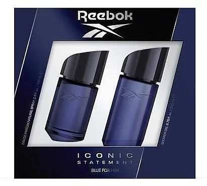 Zestav (edp/100ml + gel za tuširanje/200ml) Reebok Iconic Statement Blue