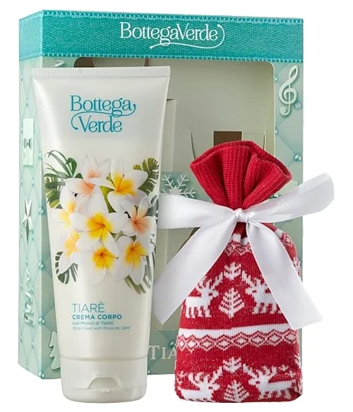 Zestaw (b/cr/200ml + čarape/2kom) Bottega Verde Tiare Gift Set