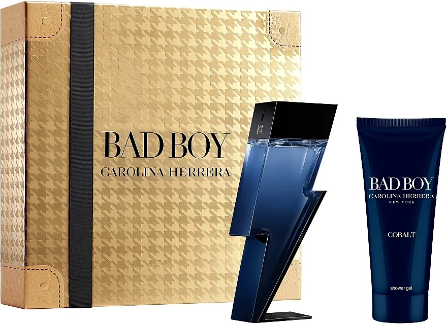 Zestaw (edp/100ml + sh/gel/100ml) Carolina Herrera Bad Boy Cobalt