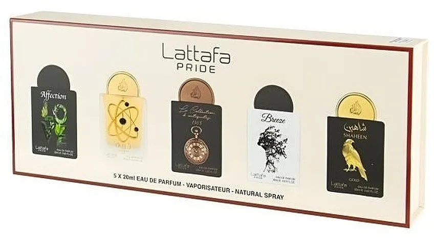 Zestaw (edp/5x20ml) Lattafa Pride Collection Mini Set 01