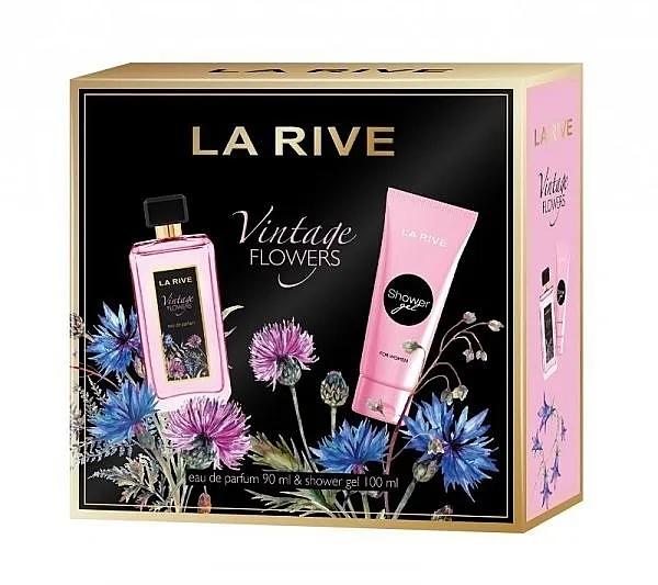 Zestaw (edp/90ml + sh/gel/100ml) La Rive Vintage Flowers