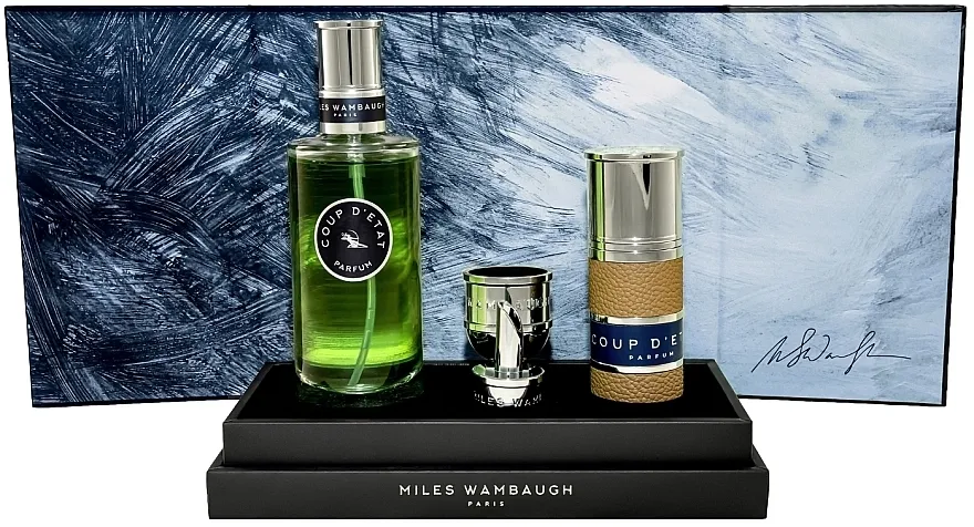 Zestaw (exdp/30ml + exdp/100ml + acc/1pcs) Miles Wambaugh Coup d'Etat