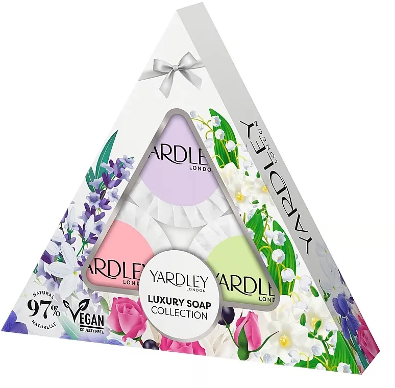 Zestaw (sapuni/3x50g) Yardley Luxury Soap Collection