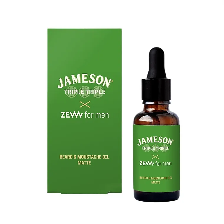 Zew For Men Jameson Triple Triple x ZEW For Men Beard &amp; Moustache Oil Matte Matno ulje za bradu