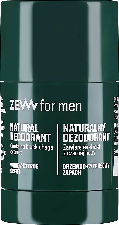 Zew Natural Deodorant Dezodorans u stiku za muškarce