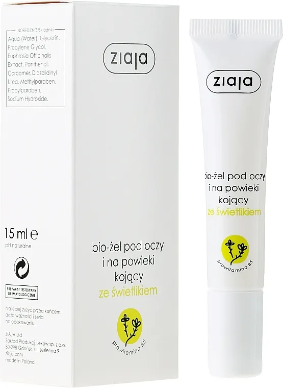 Ziaja Bio-Gel Eye And Eyelid Smoothing With A Skylight Bio-gel za kožu oko očiju