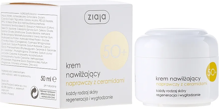 Ziaja Face Cream Hidratantna krema s ceramidima