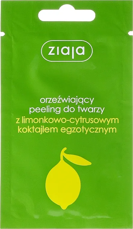 Ziaja Lime Facial Peeling Refreshing Piling za lice