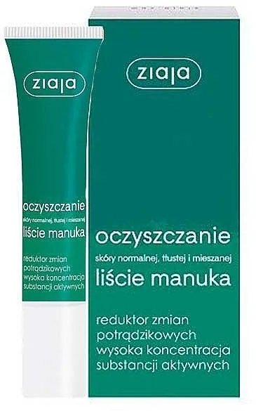 Ziaja Manuka Leaves Acne Reducer Changes Face Clanising Antibacterial Sredstvo protiv akni