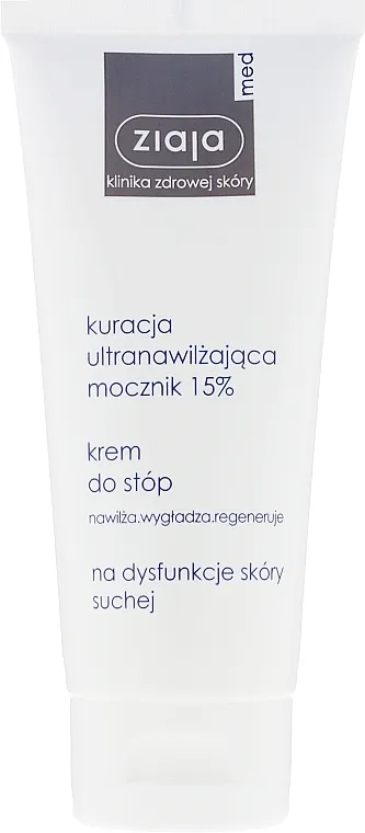 Ziaja Med Ultra-Moisturizing with Urea 15% Krema za stopala sa 15% uree