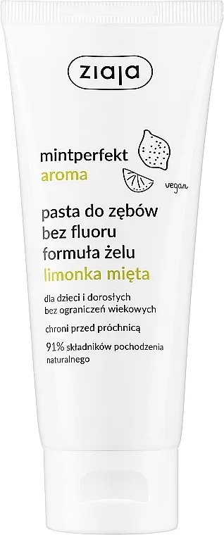 Ziaja Mintperfect Aroma Green Lime &amp; Mint Toothpaste Pasta za zube s limetom i mentom