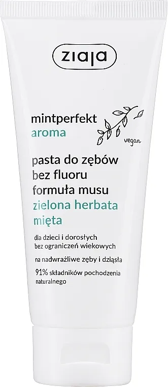 Ziaja Mintperfect Aroma Green Tea &amp; Mint Toothpaste Zubna pasta sa zelenim čajem i metvicom