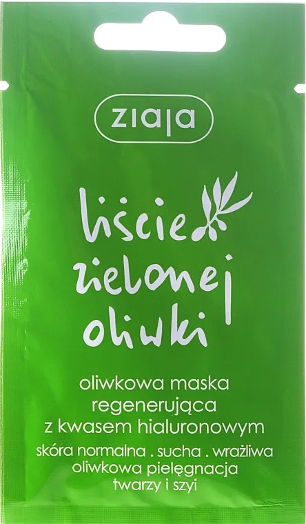 Ziaja Olive Leaf Mask Regenerirajuća maska ​​za lice