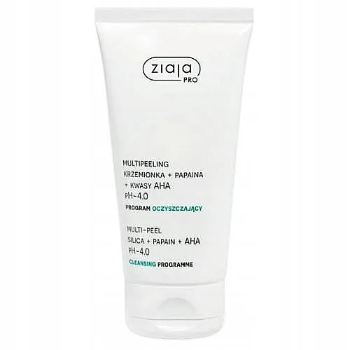 Ziaja Pro Multipeeling Multipeeling za lice sa silicijumom, papainom i AHA kiselinama