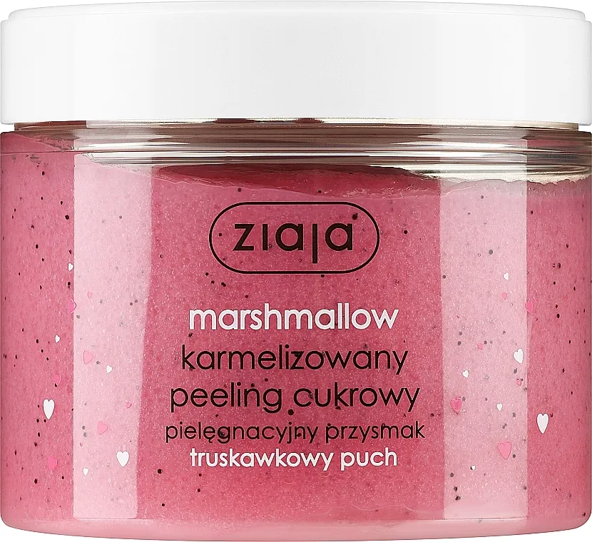 Ziaja Sugar Body Peeling Šećerni piling za tijelo "Strawberry marshmallow"