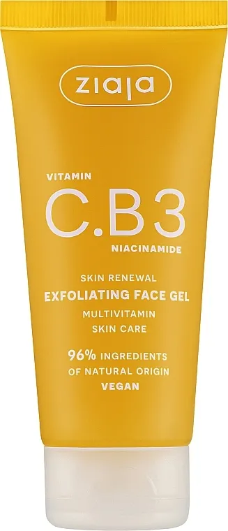 Ziaja Vitamin C.B3 Niacinamide Gel za piling lica