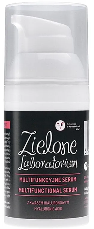 Zielone Laboratorium Multifunkcyjne Serum Multifunkcionalni serum za lice sa hijaluronskom kiselinom