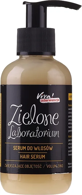Zielone Laboratorium Serum za volumen kose