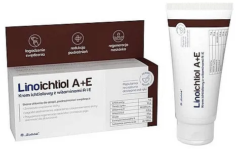 Ziololek Linocholesterol A + E Cream Krema za lice s ihtiolom