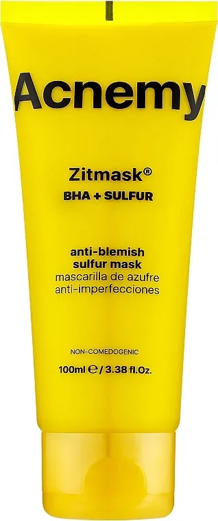 Zitmask maska od sumpora protiv nesavršenosti Sumporna maska za lice
